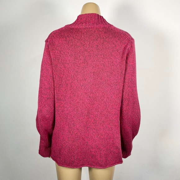 J. Jill Women’s Size Medium Mismatched Button Front Cardigan Cotton Blend - Picture 5 of 8